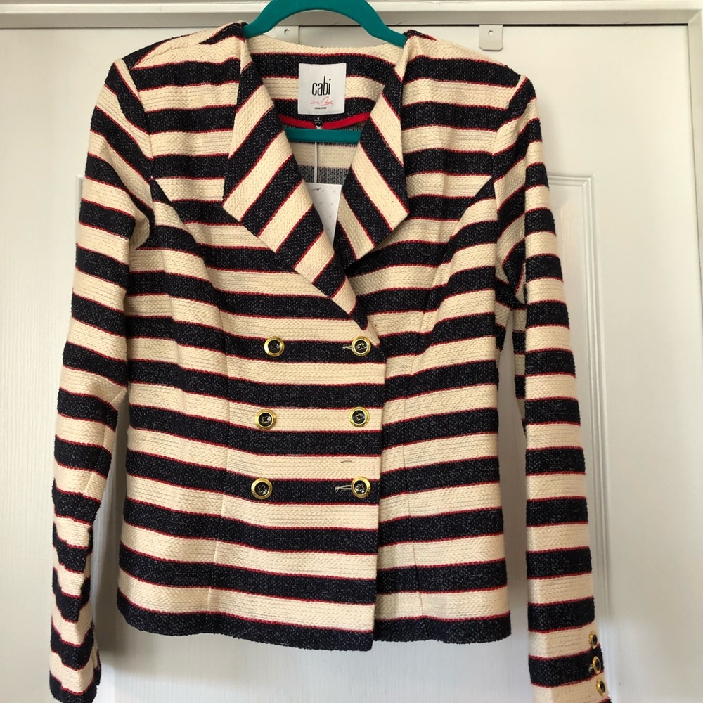 CAbi Love Carol Collection- Cruise Blazer NWT!!!
